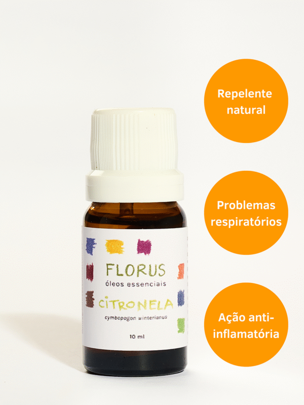 Óleo Essencial de Citronela 10ml