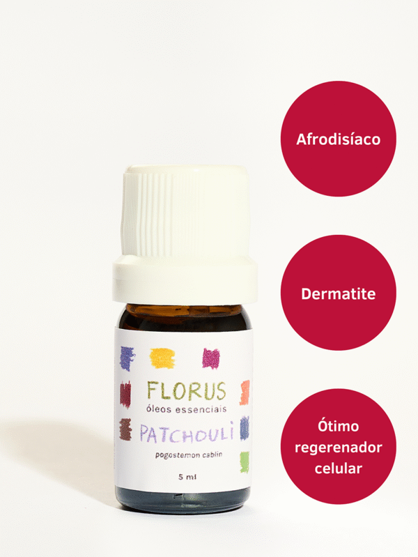 Óleo Essencial de Patchouli 5ml