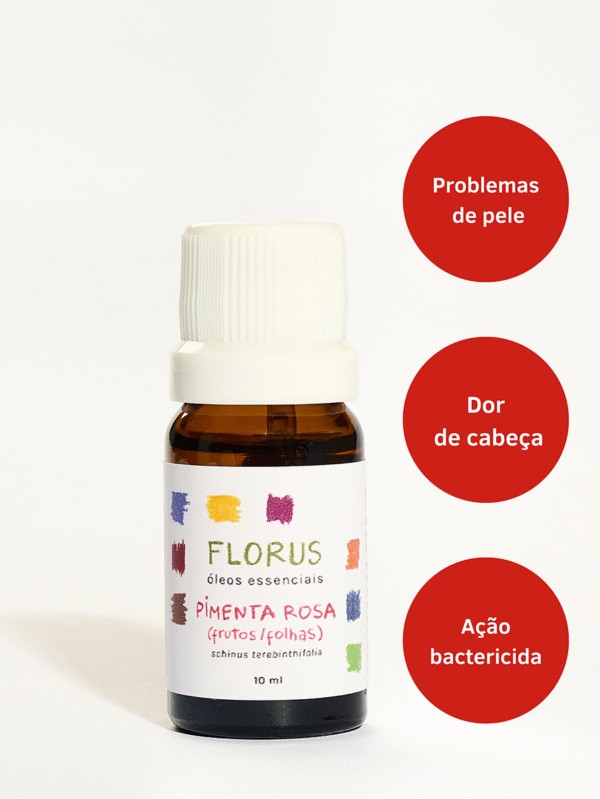 Óleo Essencial de Pimenta Rosa 10ml