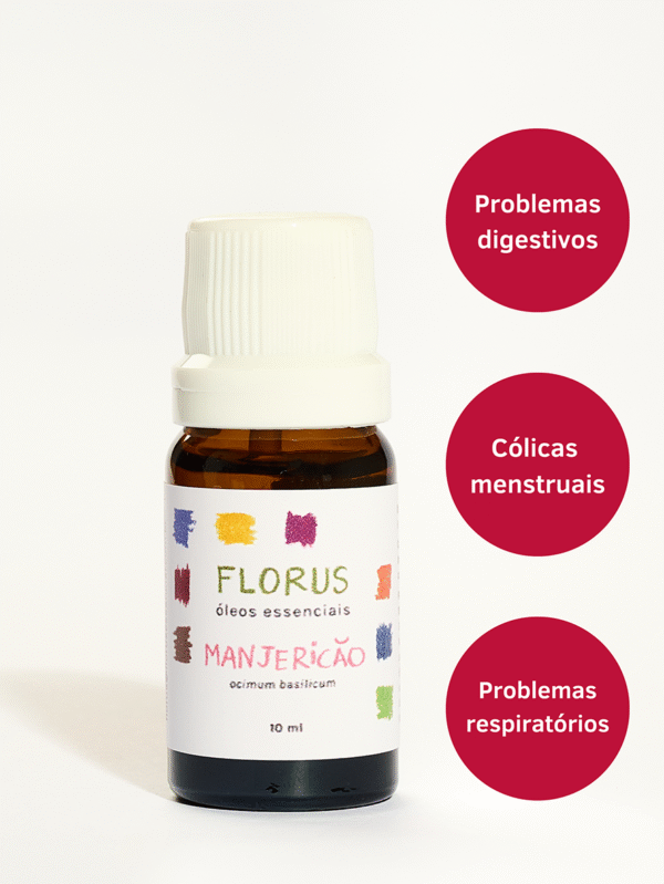 Óleo Essencial de Manjericão 10ml