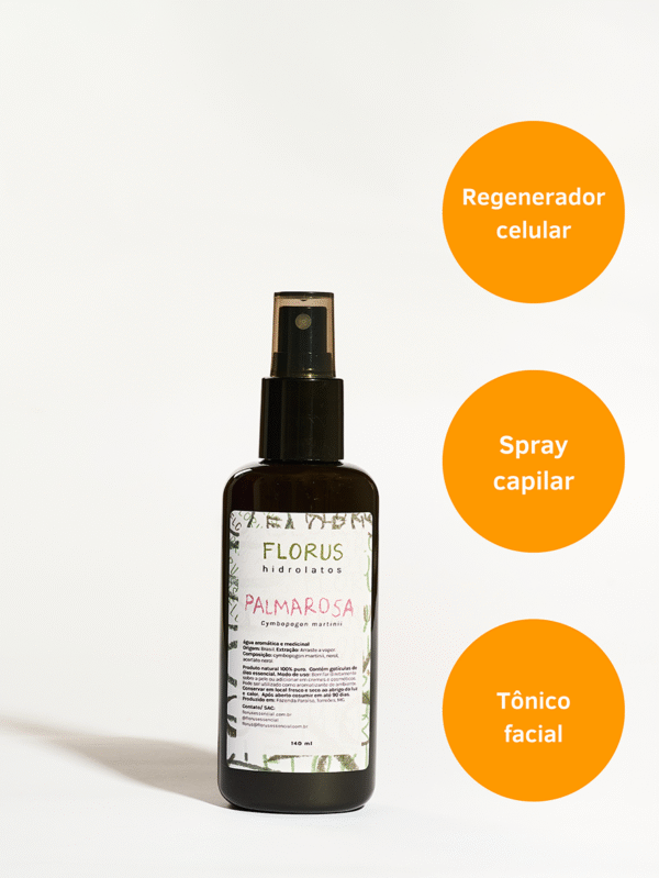 Hidrolato de Palmarosa 140ml