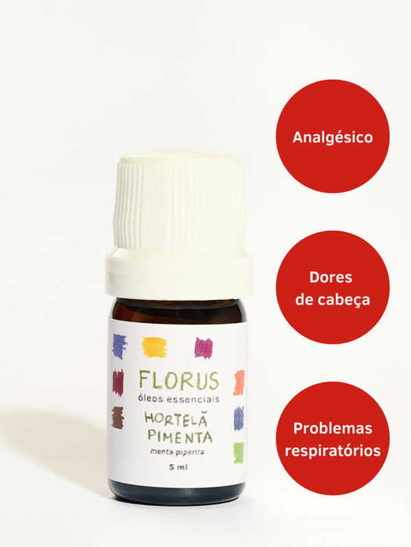 Óleo Essencial de Hortelã Pimenta 5ml