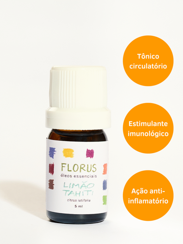 Óleo Essencial de Limão Tahiti 5ml
