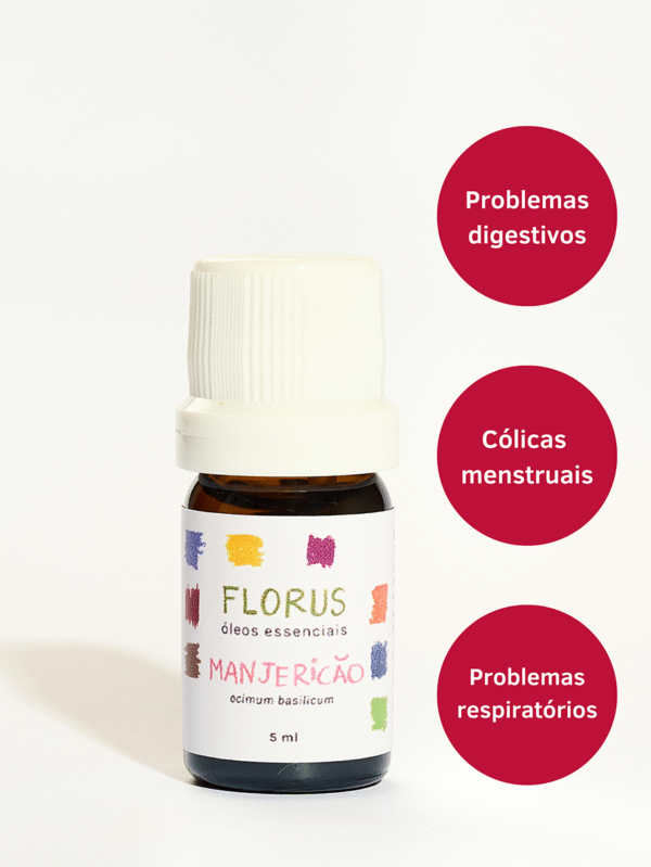 Óleo Essencial de Manjericão 5ml