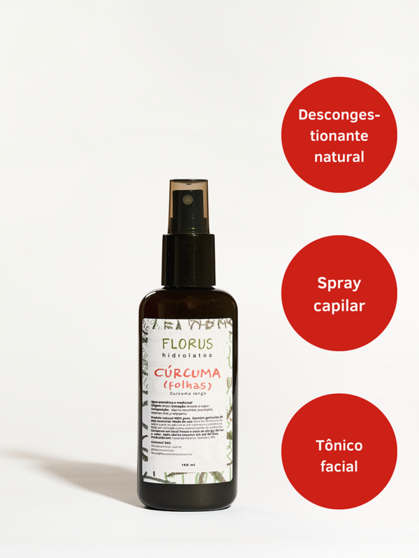 Hidrolato de Cúrcuma 140ml